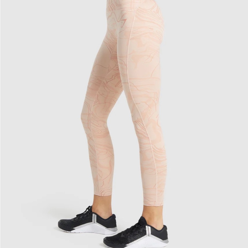 Gymshark PowerSupport Leggings — Light Pink